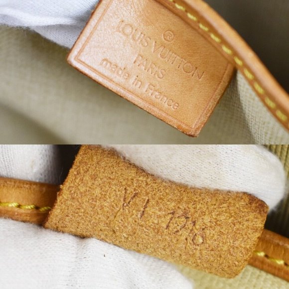 Auth LOUIS VUITTON Excursion Shoes Hand Bag Monogram Leather Brown - Picture 6 of 16